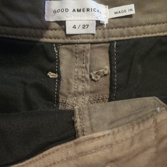 Good American Twill Skinny Cargo pants - Picture 4 of 6